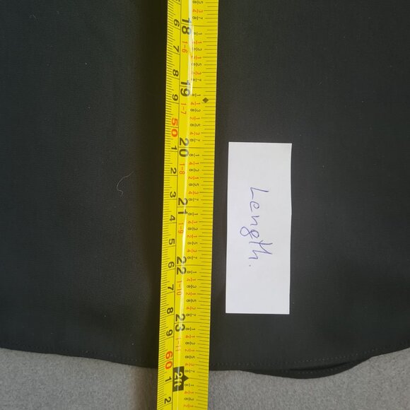 RW&CO Camisole Tank Top Women Size M Elegant Black V-Neck Spaghetti Straps - Picture 9 of 10